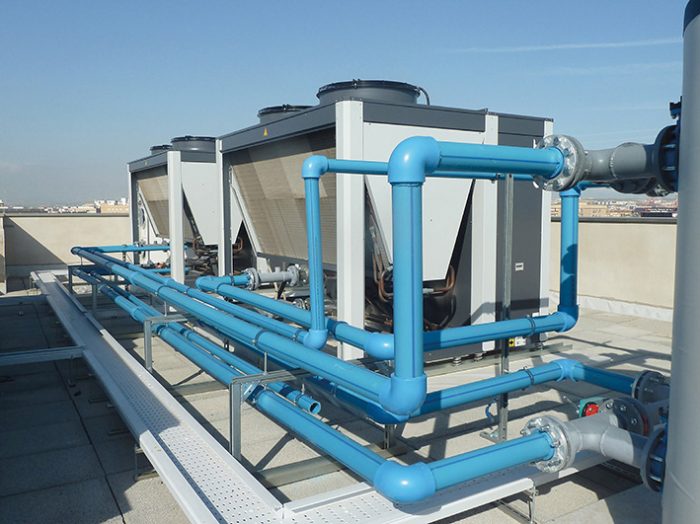 Sistema NIRON CLIMA con tuberias en polipropileno Instalacion-realizada-con-NIRON-CLIMA-con-tuberias-polipropileno